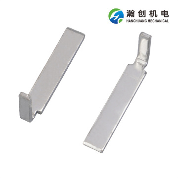 Flat Precision Stamped Copper Electrical Terminal Blades