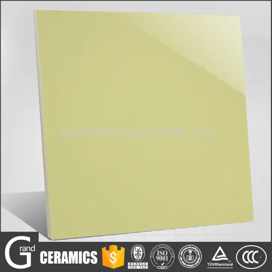 2016 Porcelain polished full body tile green color PC6012
