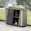 Dining Hutch Storage Cabinet with Base