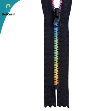 Resin Zipper Rainbow Teeth