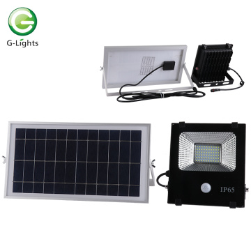 High lumen aluminum IP65 solar flood light price