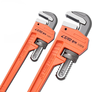 Professional F type Valve Plumbing Wrenches American Universal Spanner Heavy Duty Pipe Wrench