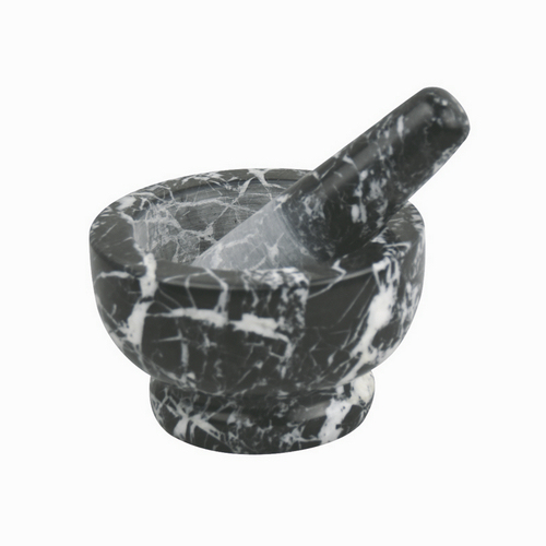 ノルプル大理石の乳鉢と乳棒