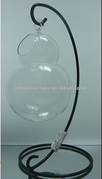 transparent gourd shape hanging ball