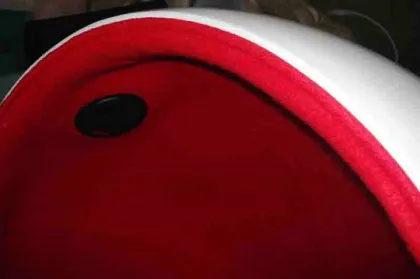 Music ball chair fiberglass ball chair