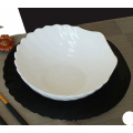 Black And White Glass Tableware Combination Plate