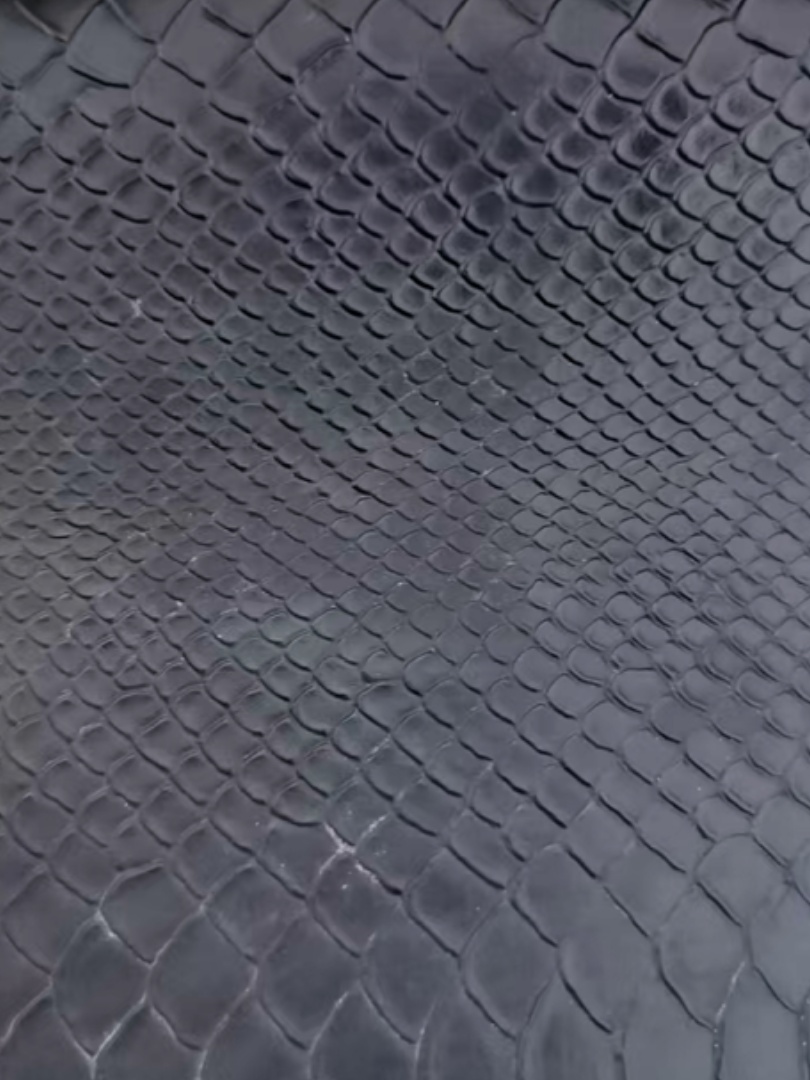 couro artificial da sapata do PVC de 0.85MM