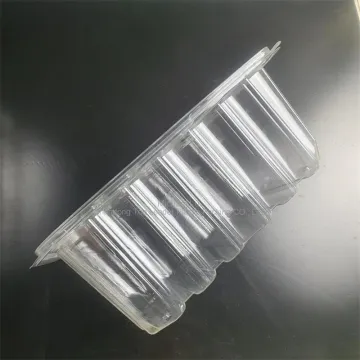 Highly transparent APET blister large container