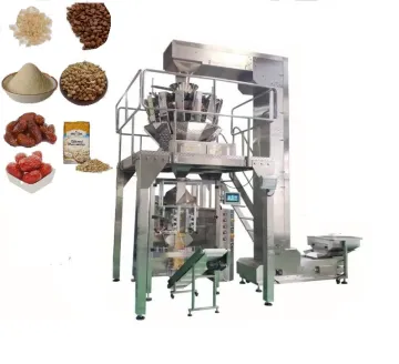 Automatic Vertical Bagging Machine for Sugar, Salt, Rice, Beans, and Cereals (1kg/5kg) - Peanut and Corn Packing Machine