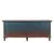 75'L living room cabinet distressed reclaimed wood furniture