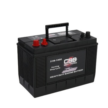 Double Terminal Heavy Duty Marine Battery 31M-1000 - Start and Deep Cycle