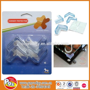 table corner guard baby safety non-toxic PVC clear plastic protective corner guards