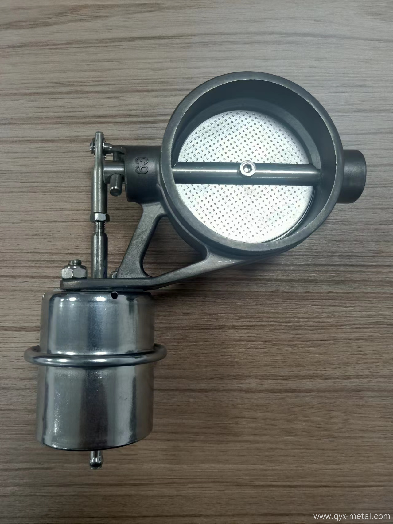 normally closed electronic titanium exhaust vacuum valve