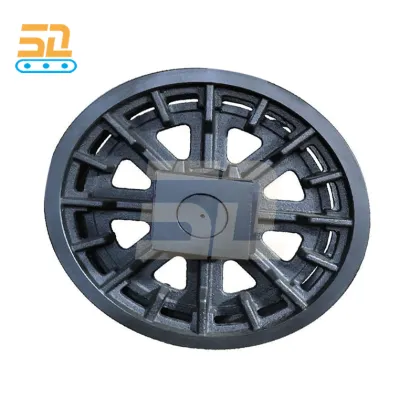 High-Quality Idler Assembly for Fuwa 80ton Crawler Crane Undercarriage Parts