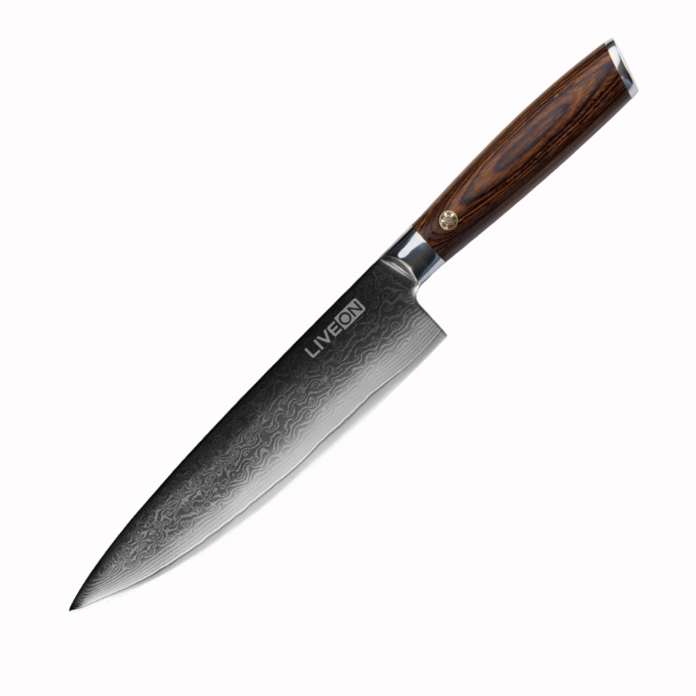 Cuchillo Chef Damasco De 67 Capas