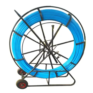 Wire fiber optic cable duct rod duct rodder traceable push rods