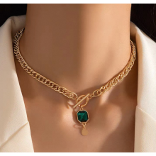 Bohemian Titanium Steel Eye Cross Eagle Pendant Necklace