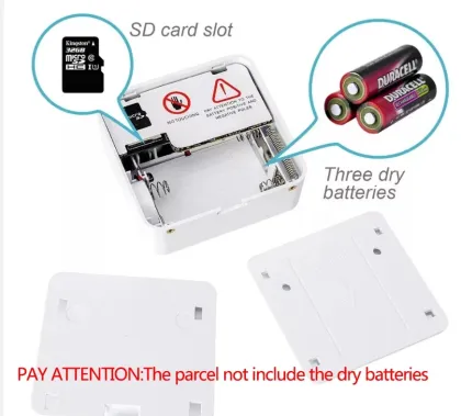 Super Mini WiFi Smart Doorbell with Camera: Remote Control & Surveillance