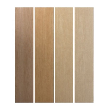 Modern Minimalist All-Ceramic Wood Grain Floor Tiles for Guest, Dining Room, and Bedroom