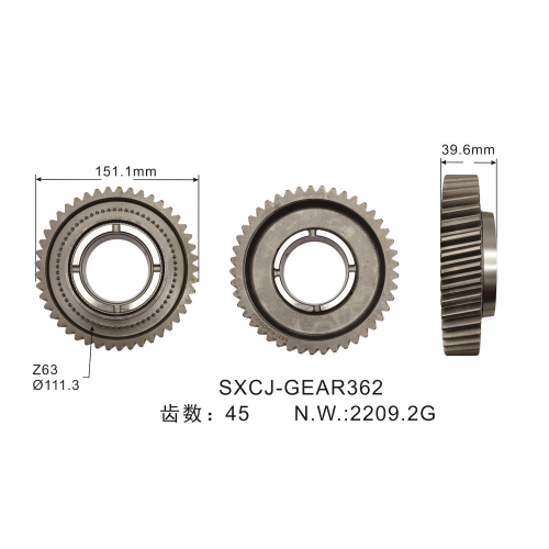 OEM ME530020 Synchronizer Gear 45-63T för Mitsubishi Gearbox Transmission Parts