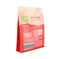 Recyclable food grade pet food pouch with zipper