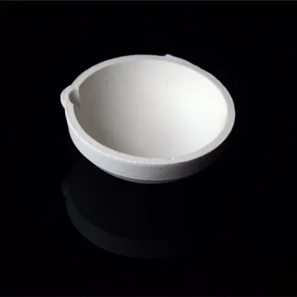Quartz Melting Gold Bowl Crucible for Platinum