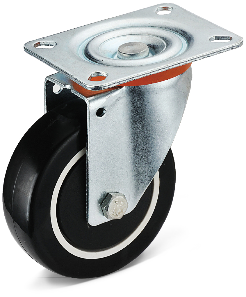 PU Flat Bottom Casters