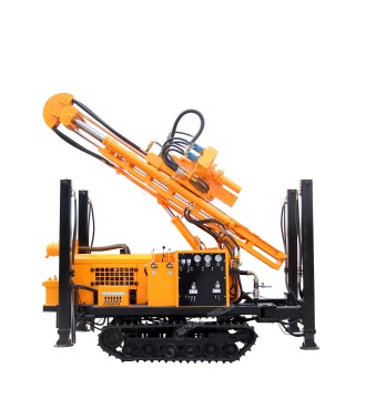Double Motor Hammer Head Mini Drill Rig with Down-the-Hole Impactor