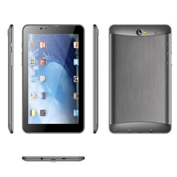 7-inch MTK6577 Tablet PCs with Android 4.1 OS, Dual Camera/BT/FM/2G/3G GSM Call/GPS