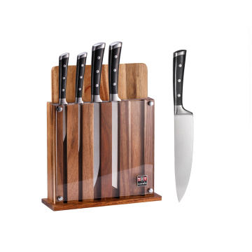 Garwin 7pcs kitchen knife set with multifunction block