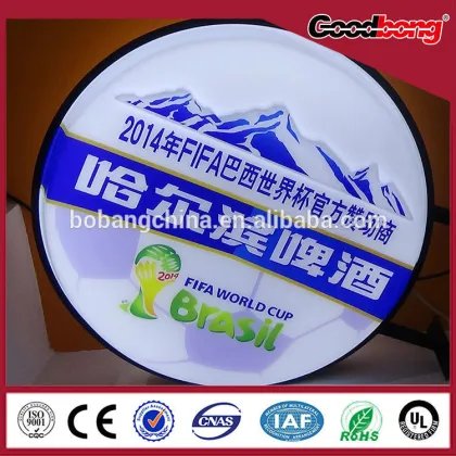 outdoor advertising 3D led illuminated sign