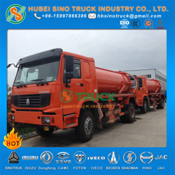 HOWO 4X4 10000L Cesspit Emptier Truck