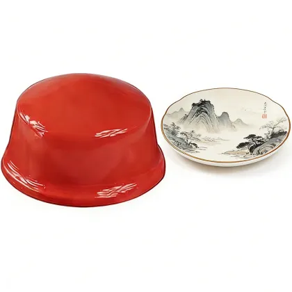 Ceramic printing transfer printing silicone