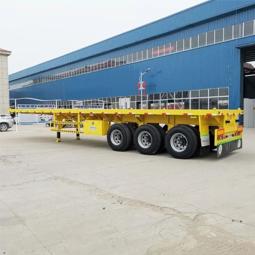 3 Axle 45 Foot Flatbed Trailer