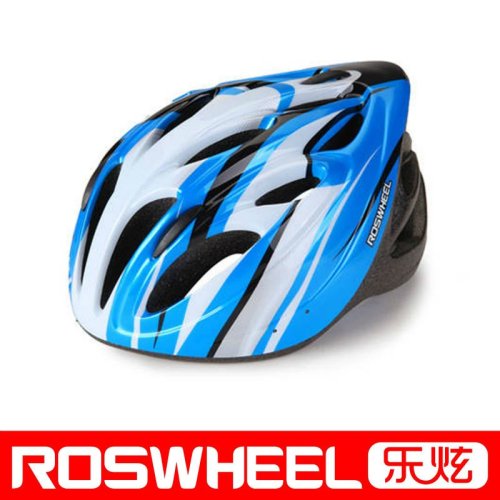 Unique Adult in-mold bike helmet with LED light