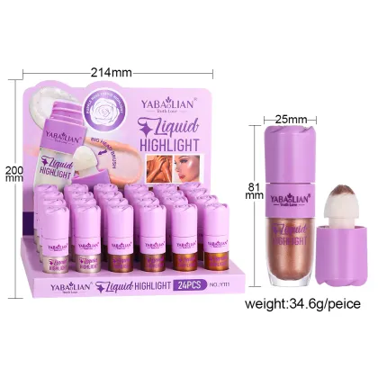 Shimmering Highlight Liquid for Nose Bridge and Clavicle