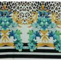 Personalize Tecido Stretch Tropical Print