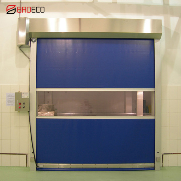 High speed roll up door high speed pvc door industrial roll-up door