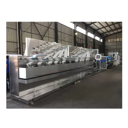 High Speed Disinfection Pocket Wet Tissue Wipe Making Machine