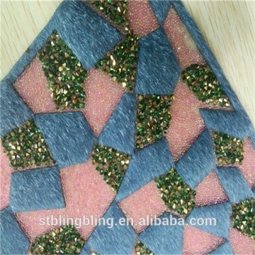 Bling rhinestone sticker sheets for shoes decoration,hot fix black and white garment rhinestone