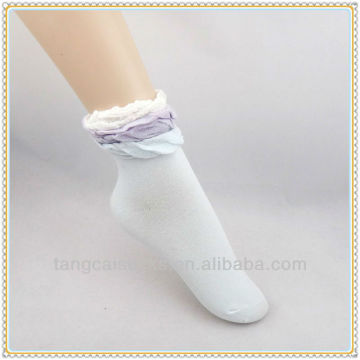 Pretty cotton hosiery women socks manufacturer