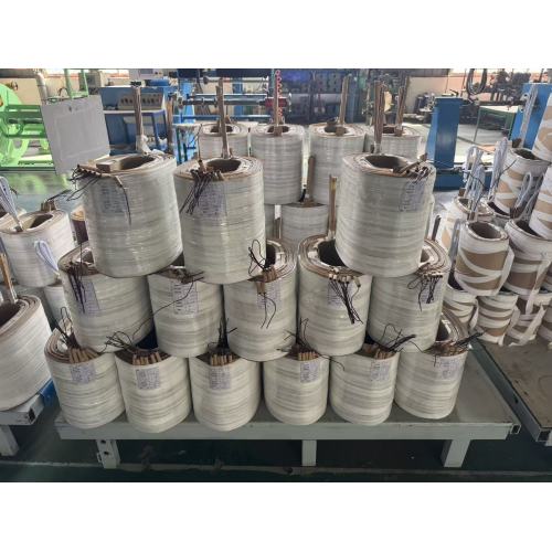 Bobine basse tension de transformateur immergé dans l'huile