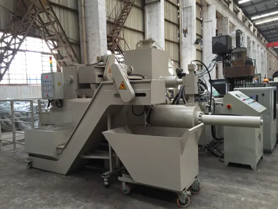 Horizontal Automatic Steel Smear Metal Briquetting Press