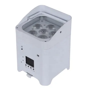 6x18W 6in1 Infrared Remote Control DMX Battery Par Can LED Battery Par Light