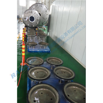 tanques PTFE/PFA/ETFE/ECTFE verticales de acero