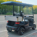 2-seater golf cart with bucket