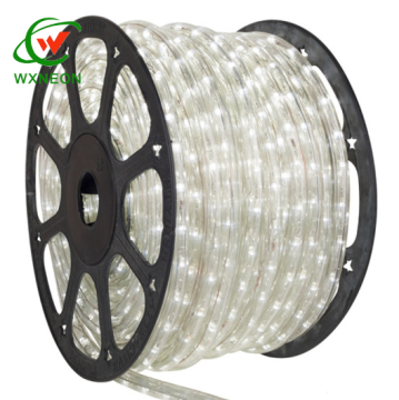 กันน้ำกลางแจ้ง 10 มม. เชือก LED ไฟ - ม้วน 50 ม.