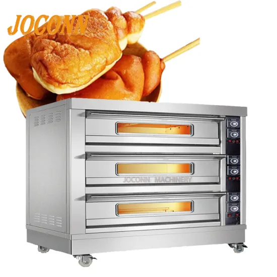 Industrial Gas Oven for Bakery - Bread and Pizza Baking Machine