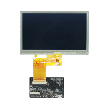 TDO 4.3 Inch TFT-LCD IPS HMI Screen for Arduino/STM/ESP with UART Serial and TTL Interface
