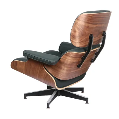 Genuine Leather The Eames chair with Pedal